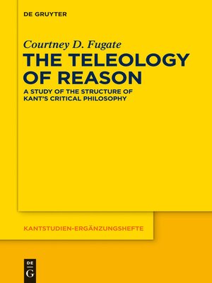cover image of The Teleology of Reason